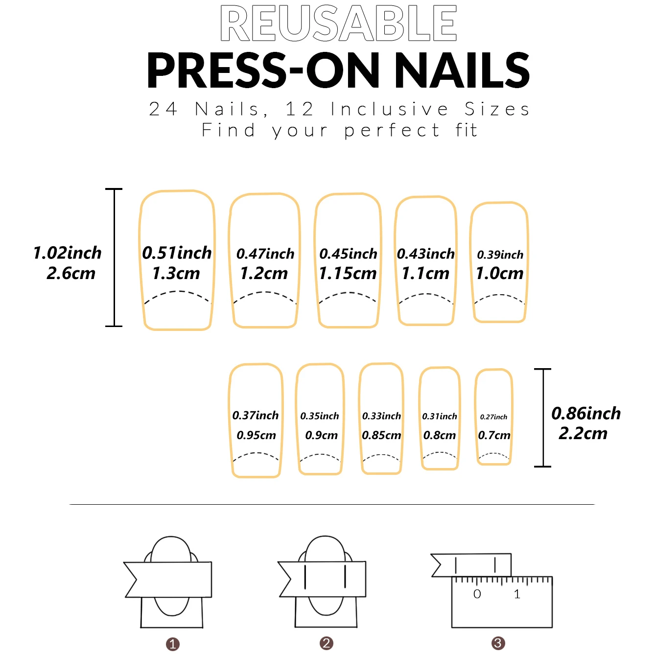 288PCS-Hand en voedsel ballerina nepnagels - Zijn verschillende stijl nepnagels laten uw vingers lang en stijlvol uitzien