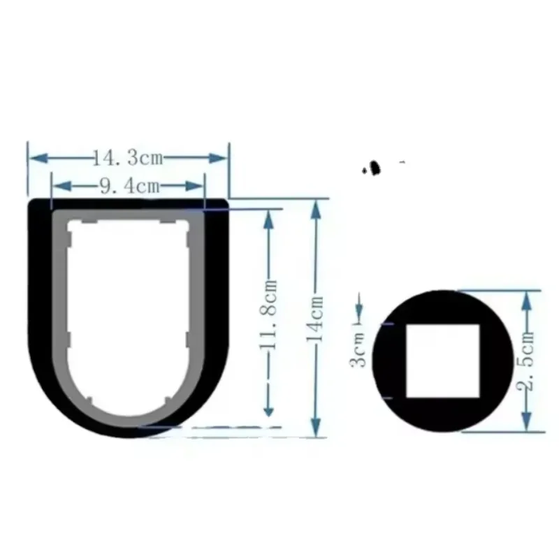 5 سرعة والعتاد التحول المقبض لبيجو 207 307 406 سيتروين C3 C4 C5 كسارا شيفتر رافعة عصا الجراب واقي أحذية بلاستيك جديد اكسسوارات السيارات