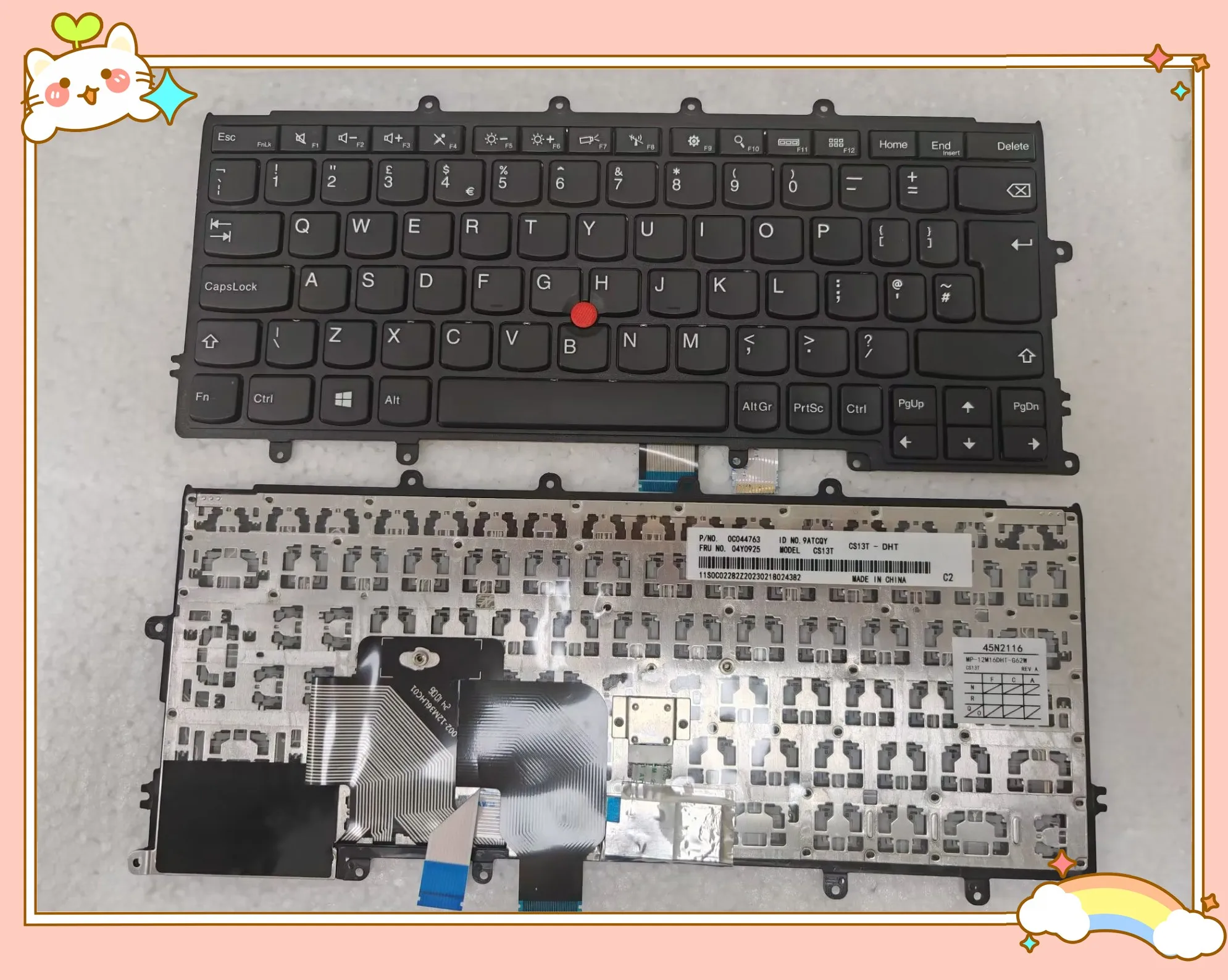 For Lenovo ThinkPad X270 X260 X250 X250S X240 X240S  X230S notebook keyboard UK layout