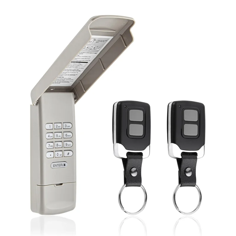 คีย์แพดและรีโมทสำหรับเปลี่ยนอะไหล่เครื่องเปิดประตูโรงรถ Liftmaster Chamberlain Craftsman รุ่น FFYY- ใช้ได้กับรุ่น 877MAX 893LM 893Max 971LM