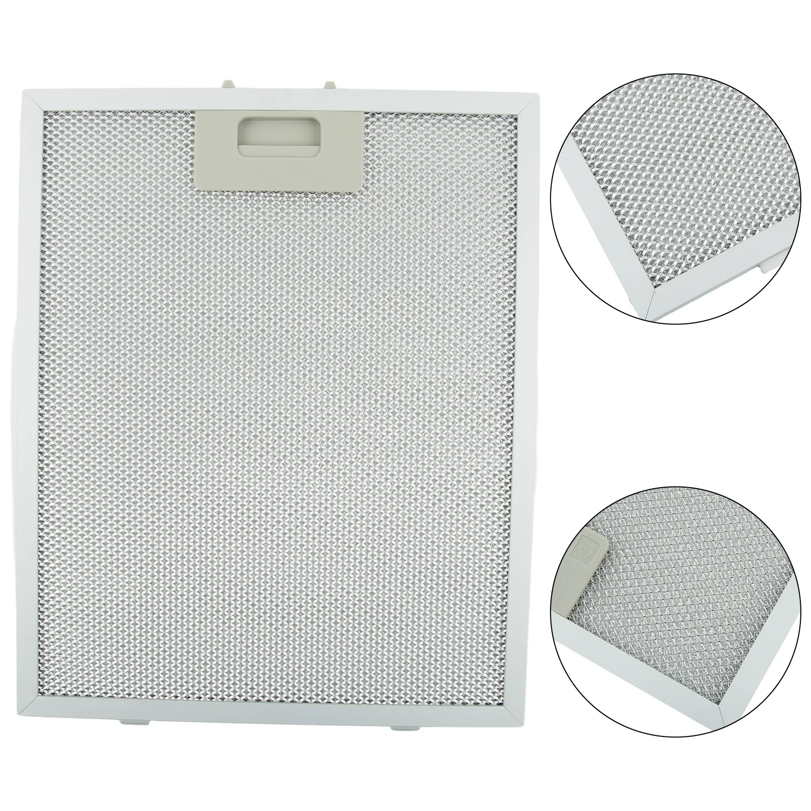High Quality Filter Exhaust Fans Silver Stainless Steel 5 Layers Of Aluminized Grease Better Filtration High Quality