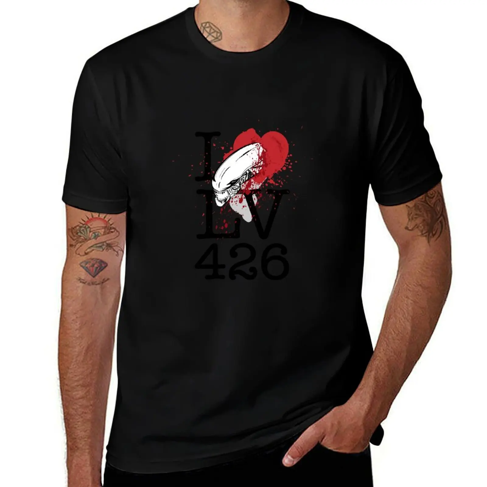 I <3 LV-426 T-Shirt blacks customs mens big and tall t shirts