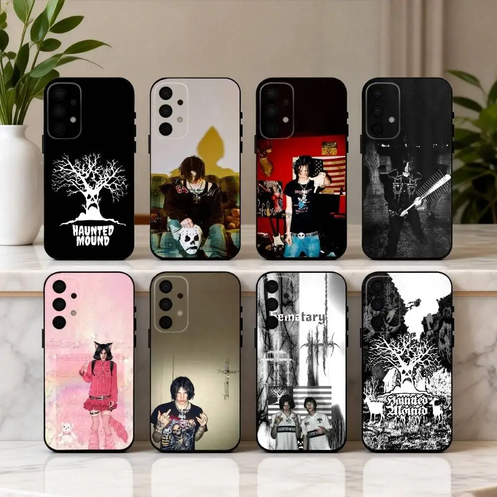 

S-Sematary H-Haunted M-MoundS Phone Case For Samsung Galaxy A73,A72,A71,A70,A53,A52,A51,Soft Silicone Black Cover