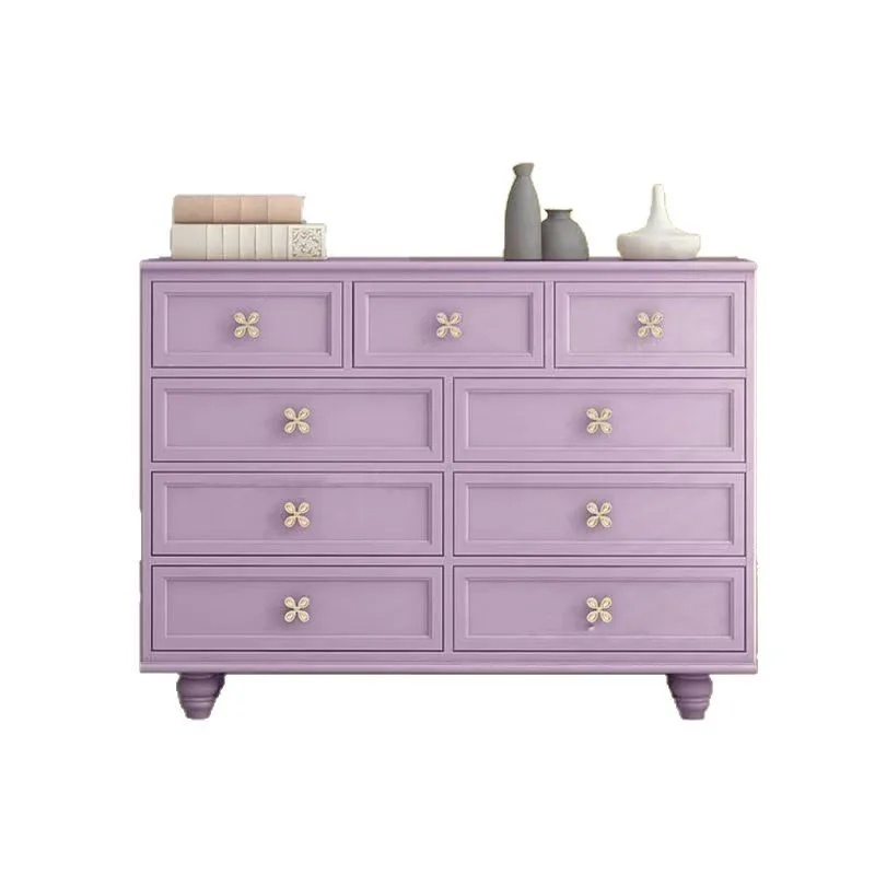 

Solid wood bucket cabinet dopamine American simple retro simple cream style porch cabinet