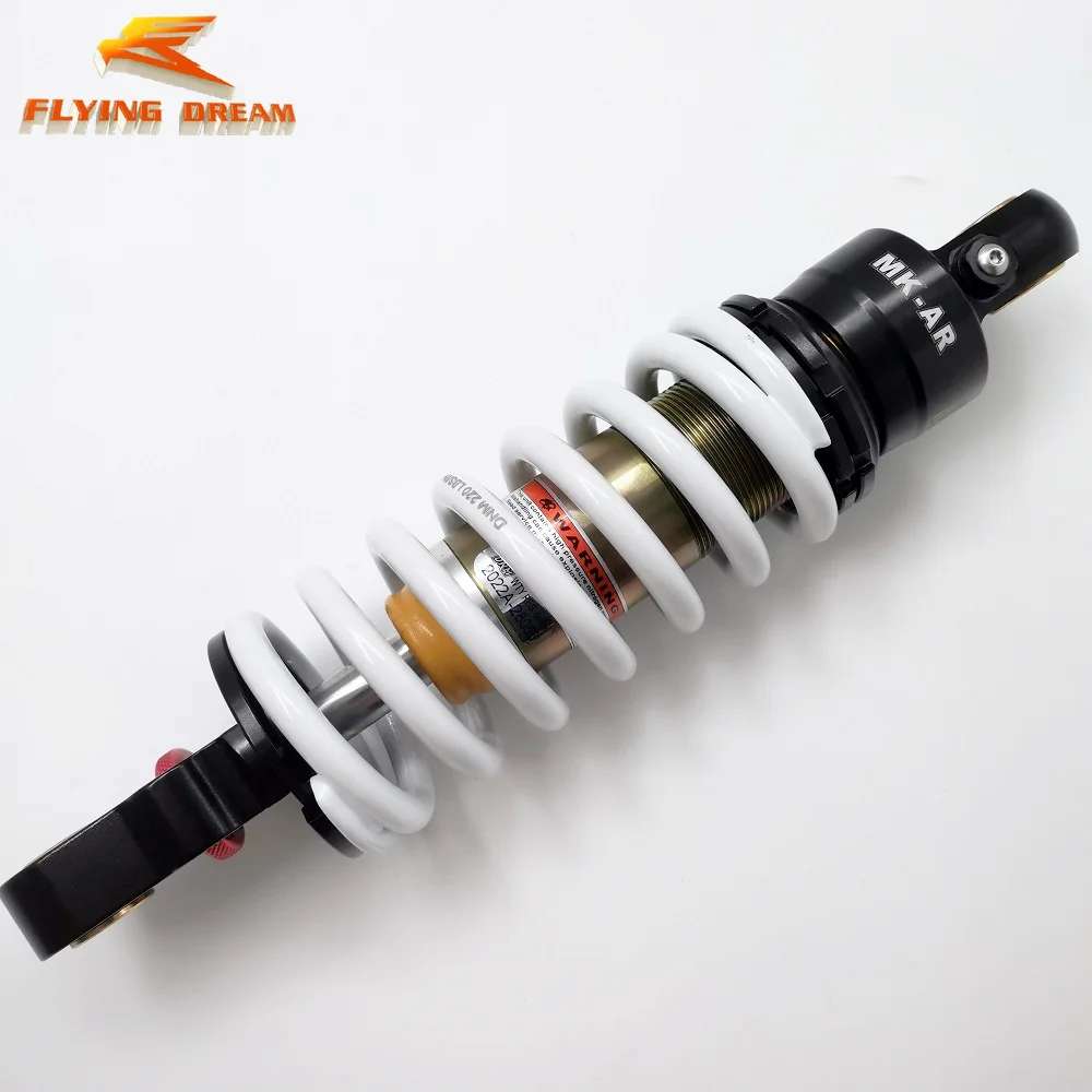 DNM MK-AR Spring Bike Shock Absorber Hydraulic with Damping Adjust Rear Shock absorber 250mm 220lbs for Children Pit Dirt Bike