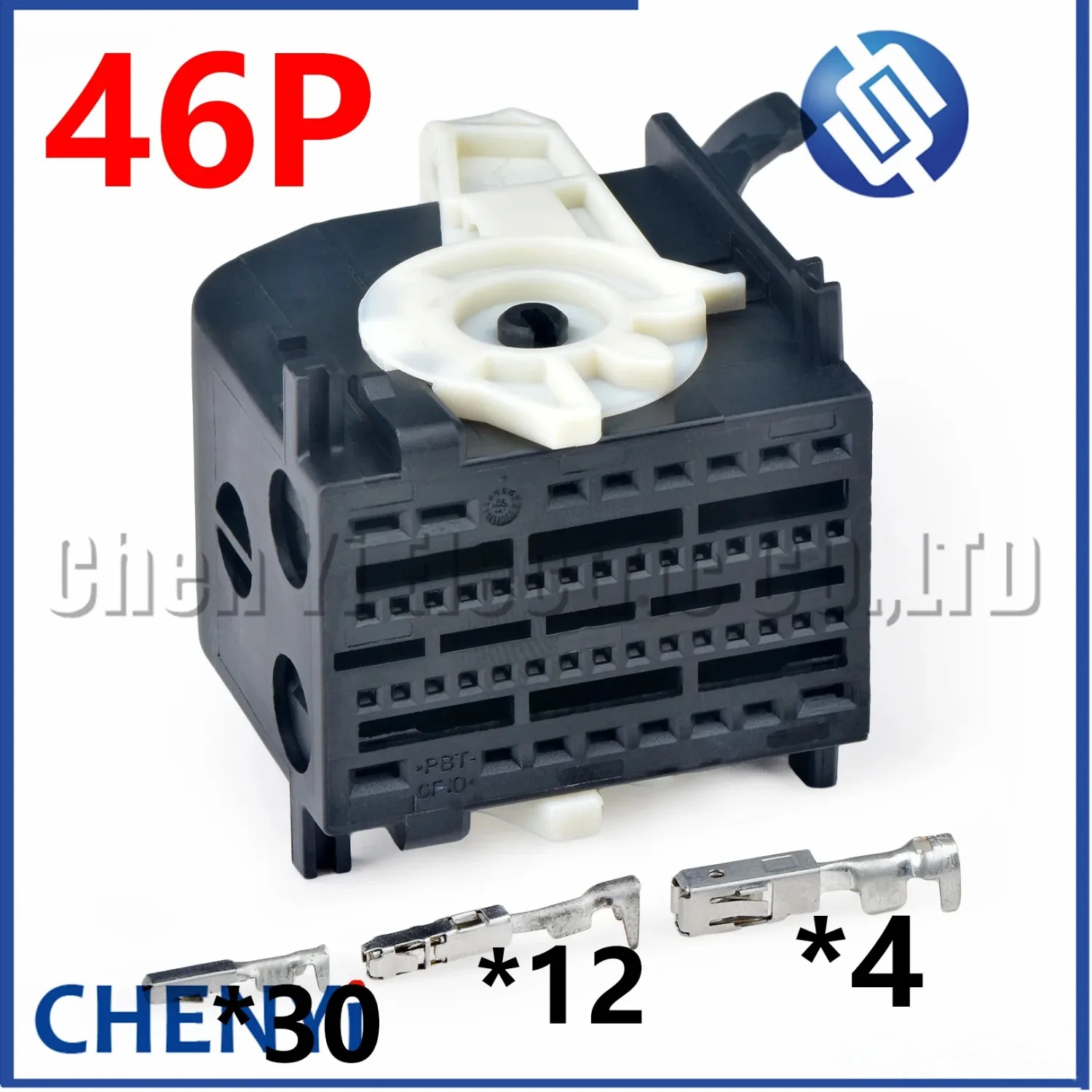 

46 Pin Automotive connector 42116600C 42116500C 5Q0937702 For N7D BCM J519 Body Power Grid Controller T73T harness plug