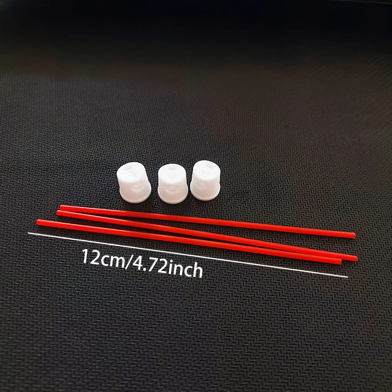 10 Stück Sprühfarben-Spitzendüsen, rote Düsen mit dünnem Rohr, passend für weibliche Sprühdosen, Nadelkappen-Sprühdüsen, Sprühfarben-Düsen – Detail 2