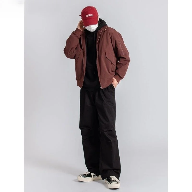 

Jacket Coat Royal Mens Camping Enlarge Motorcycles Baggy Climbing Construction Chinese Style Boy Light Purple Stylish Field Cool