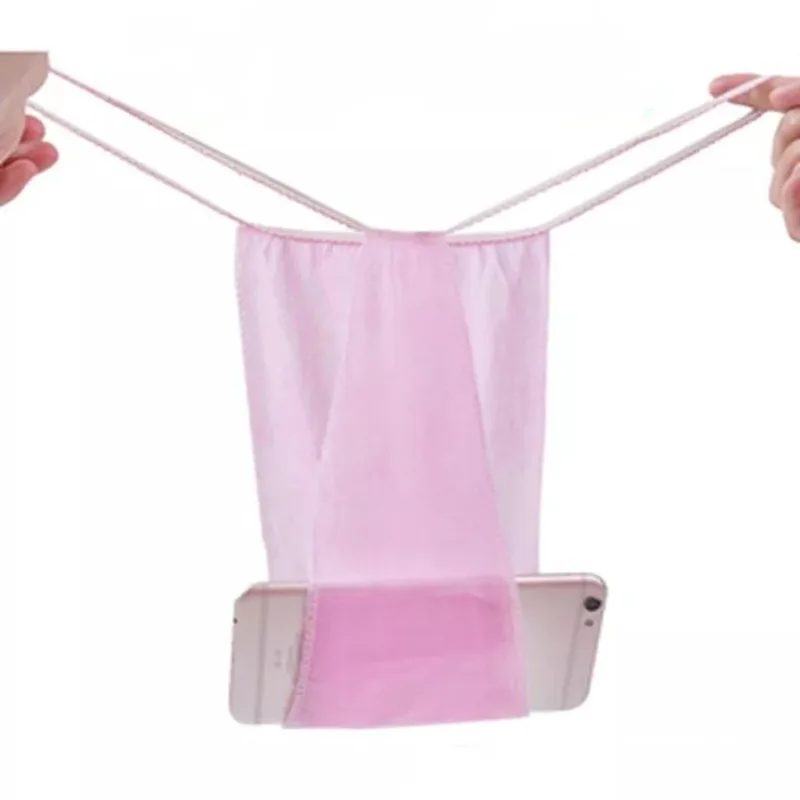 Disposable Panties Individually Packed Bikini Panties Beauty Salon Non Woven Breathable Thong Travel Panties