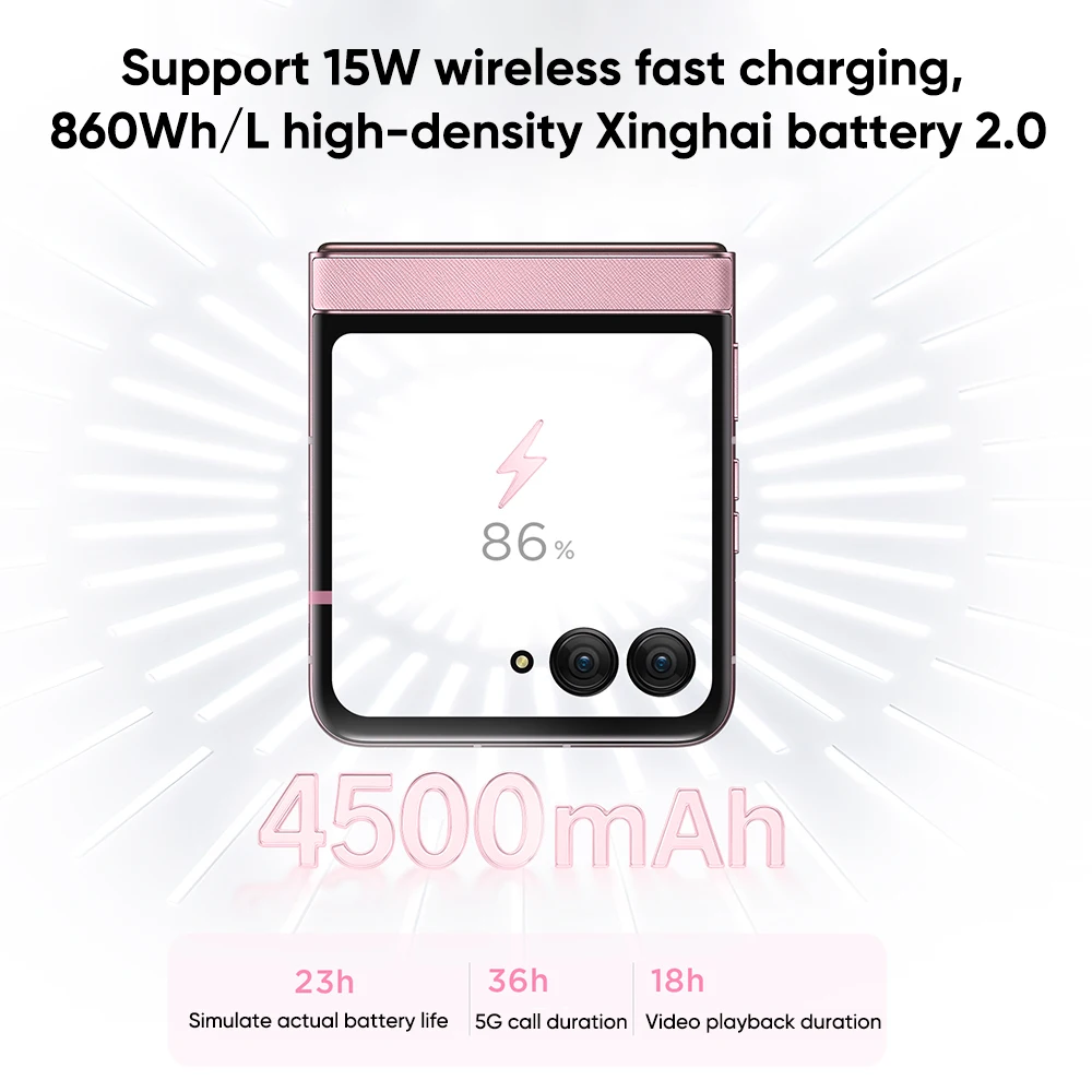 오리지널 모토로라 모토 레이저 60 5G 레이저60 스마트폰 6.9인치 플렉스 MTK 디멘시티 7400X 50MP 4500mAh 폴더블 폰 50MP 카메라