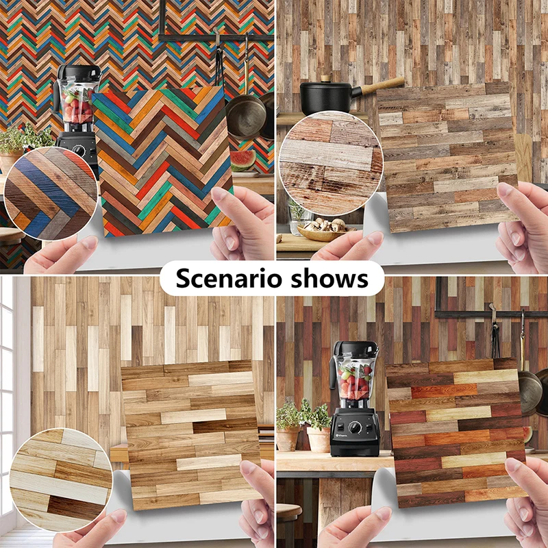 1 szt. 1:12 Miniaturowe płytki podłogowe z motywem ziarna do domku dla lalek, naklejka, dekoracja łazienki, salonu, zabawka, akcesoria do domku dla lalek