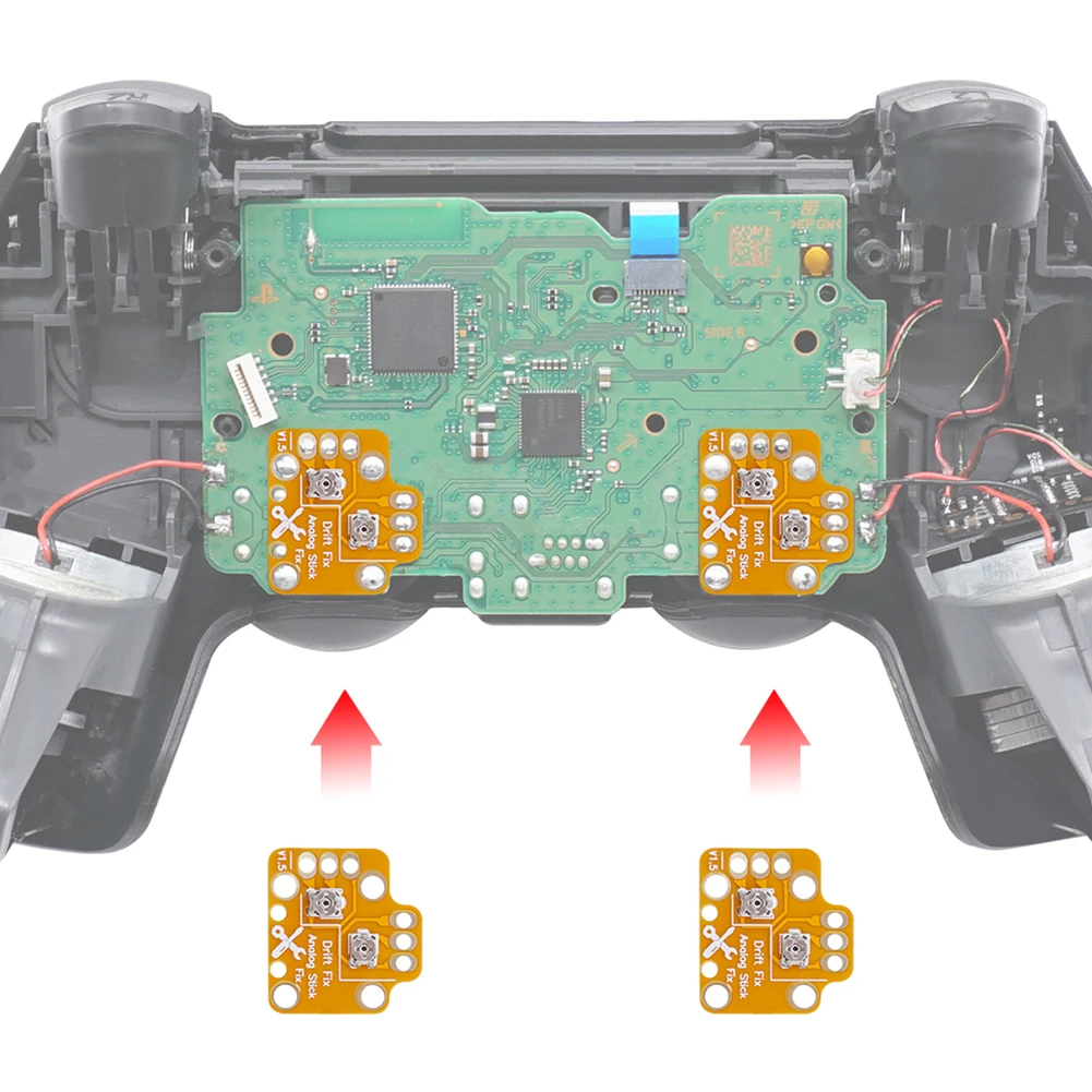1/2/10 Pcs Controller Analog Stick Drift Fix Mod Reset Drift Thumbstick Calibration Plate for PS4 PS5 Xbox One Xbox Series S/X