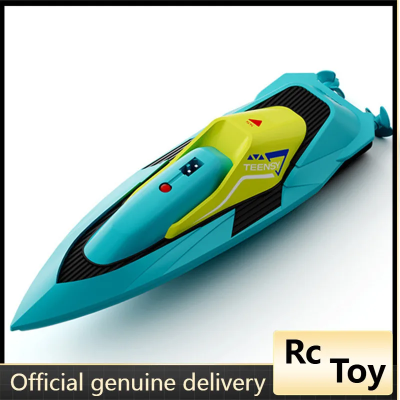 

2025 S5 Mini RC Boat High 2.4G Radio Remote Controlled Ship 10km/h Dual Motor Electric Racing Speedboat Summer Water Pool Toy