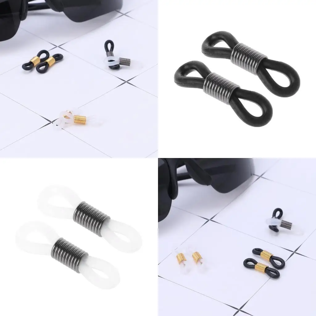 R1WE GABUNG RANTAI Cincin Karet Non Slip Diy Connector Strap Eyelets Eyelets Rope Accessories