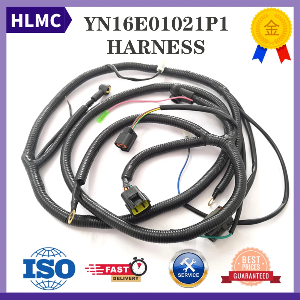 

Excavator E215 EH215 SK200-6E SK210-6E Wire Harness 6D34 Engine Wiring Harness YN16E01021P1