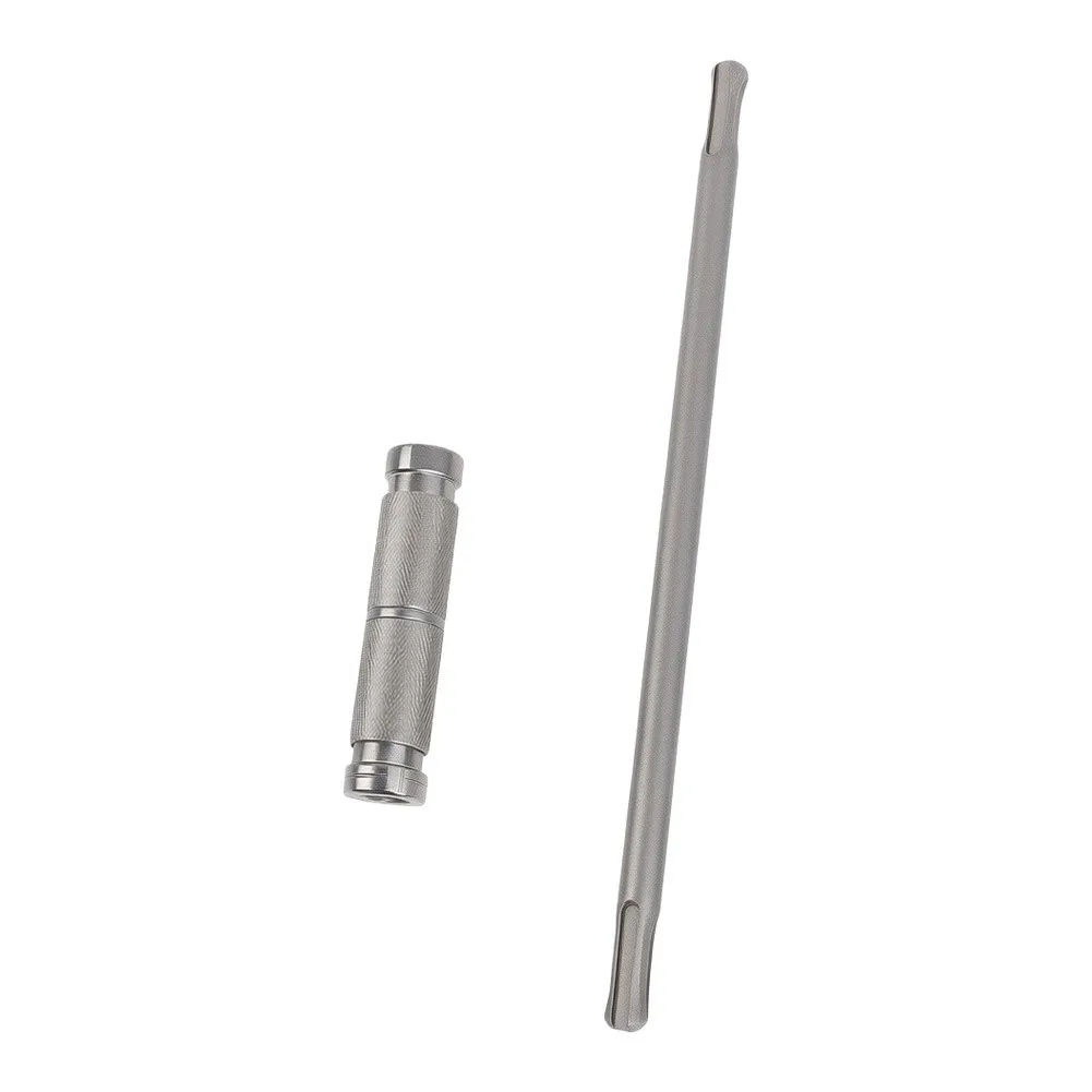Double-headed Shank Hammer Drill Extender Rotary Hammer Drill Bit Mechanical Locking Structure for rapid Tool Head Release