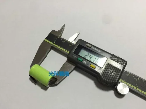 بطارية جديدة أصلية 1.2 فولت 1/2AA 800 مللي أمبير قابلة لإعادة الشحن مع أداة الحلاقة الكهربائية FLYCO