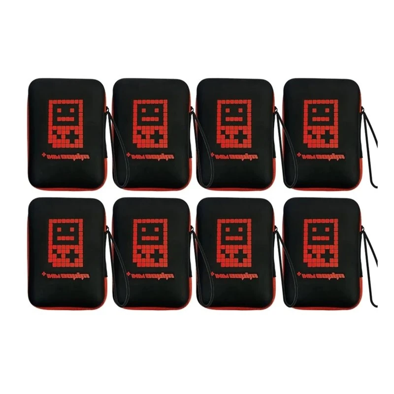 A97I-8Pcs For MIYOO MINI Storage Case Bag Waterproof Portable Carrying Case For MIYOO MINI Handheld Game Console