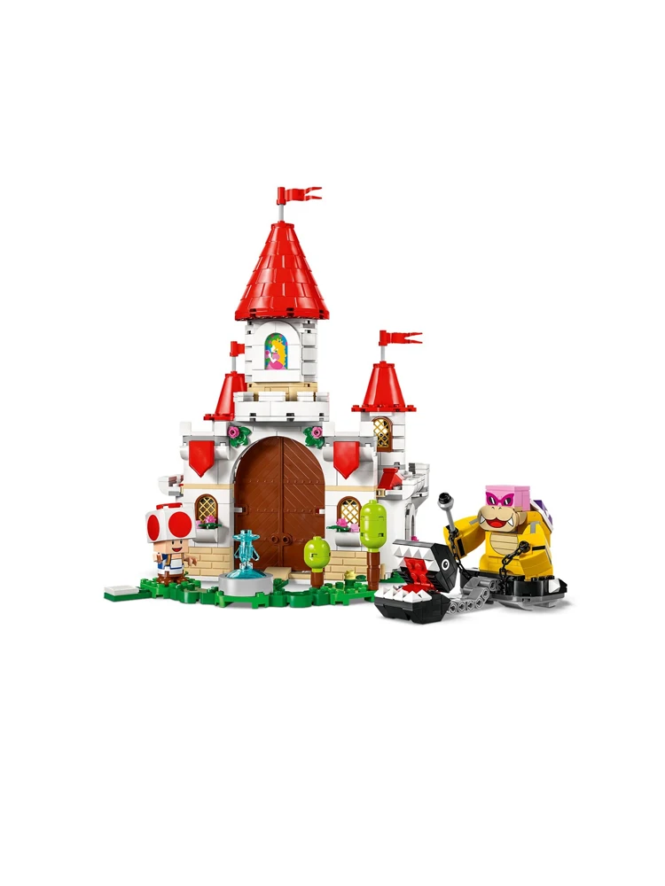 LEGO 71435 Super Mario Battle with Roy at Peach’s Castle Nintendo Character Toy for Kids,Adventure Set Toy for  Aged 7 and Over