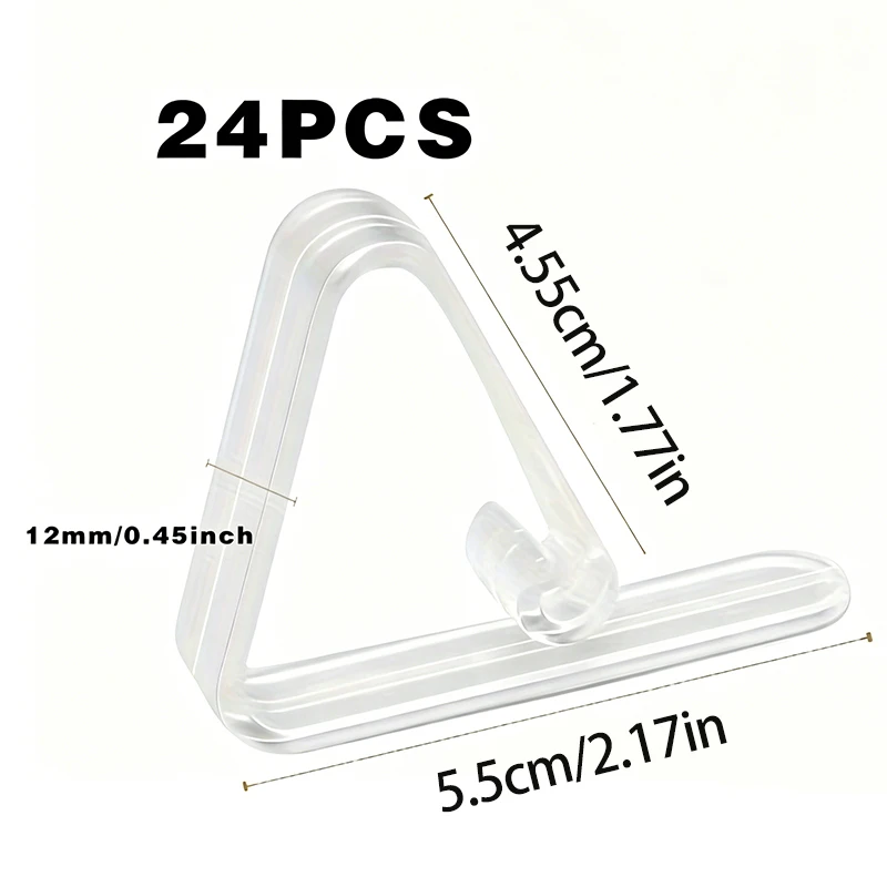 24pcs Elastic Tablecloth Clips - Secure Grip, Windproof, Non-slip Hold - Ideal for Home, Outdoor, and Camping Use