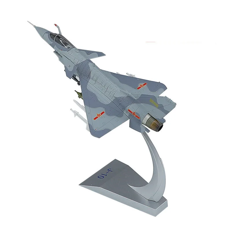 J-10C fighter model diecast alloy collectible aircraft replica military display gift airshow performance scale ornament