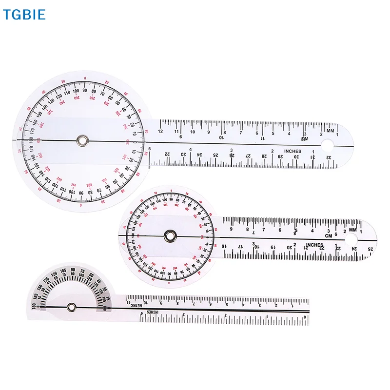 [TL]6/8Inch Goniometer  Joint Ruler Calibrated Orthopedics Angle Rule Spinal Finger Angle Ruler Protractor