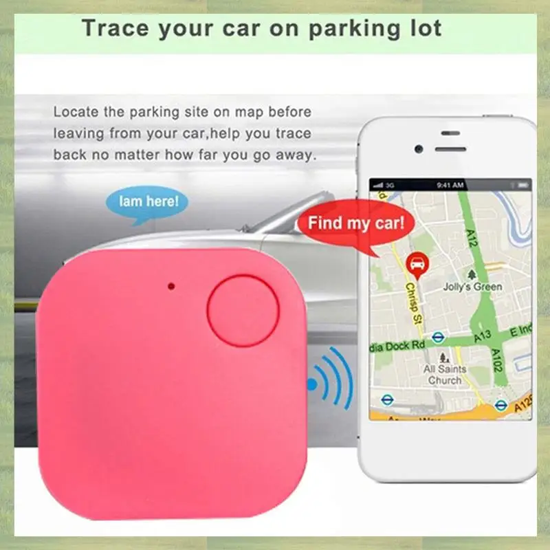N15R-2X Bluetooth Smart Tag Finder Tracer Kind Haustier GPS Locator Alarm Brieftasche Schlüssel Tracker