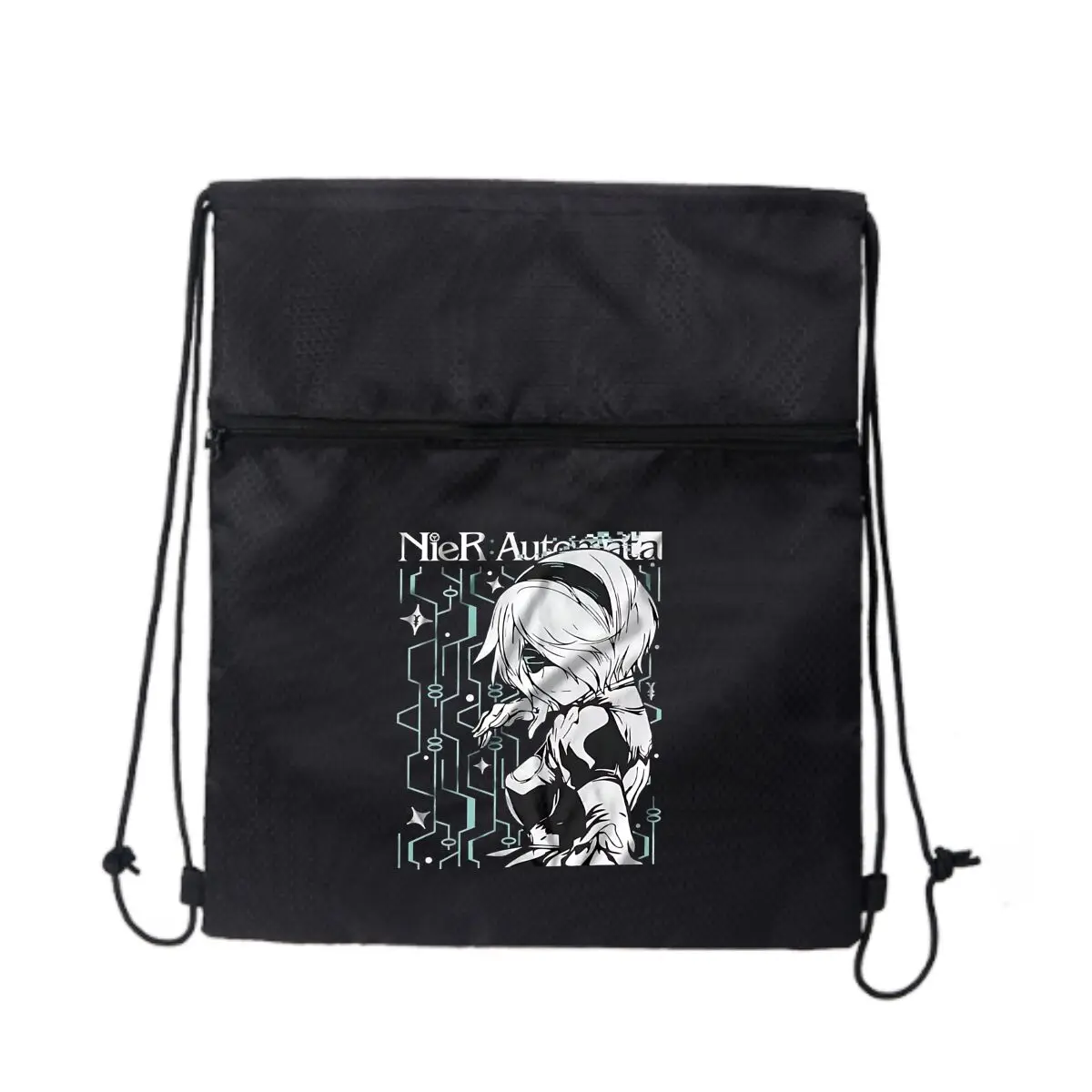 

Аниме Edge Sci-Fi Girl Art Спортивный рюкзак на шнурке Спортивный рюкзак для фитнеса и путешествий на открытом воздухе