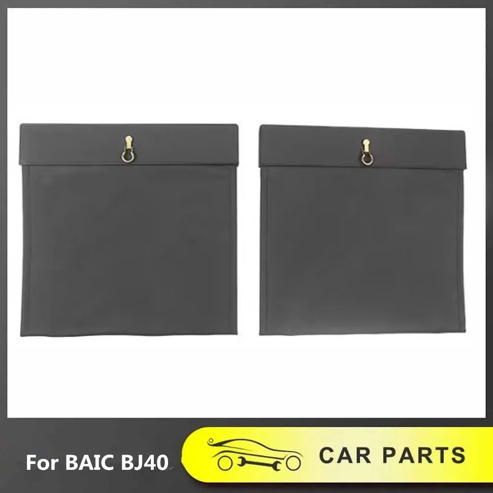 

Car Garbage Bag Rear Backrest Hook Storage Box Garbage Bin Extended Range Version Interior Fit For BAIC BJ40