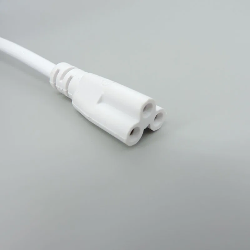 LED 튜브용 전원 케이블, 3 핀 홀, 충전 와이어 연결, ON/OFF 스위치, 조명 액세서리, 220V, EU 미국 플러그