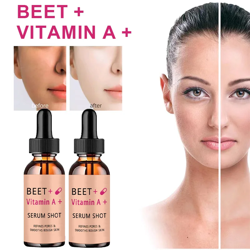 beet vitamin A essence, mild and non irritating, hydrating, nourishing, leaving skin soft and delicate