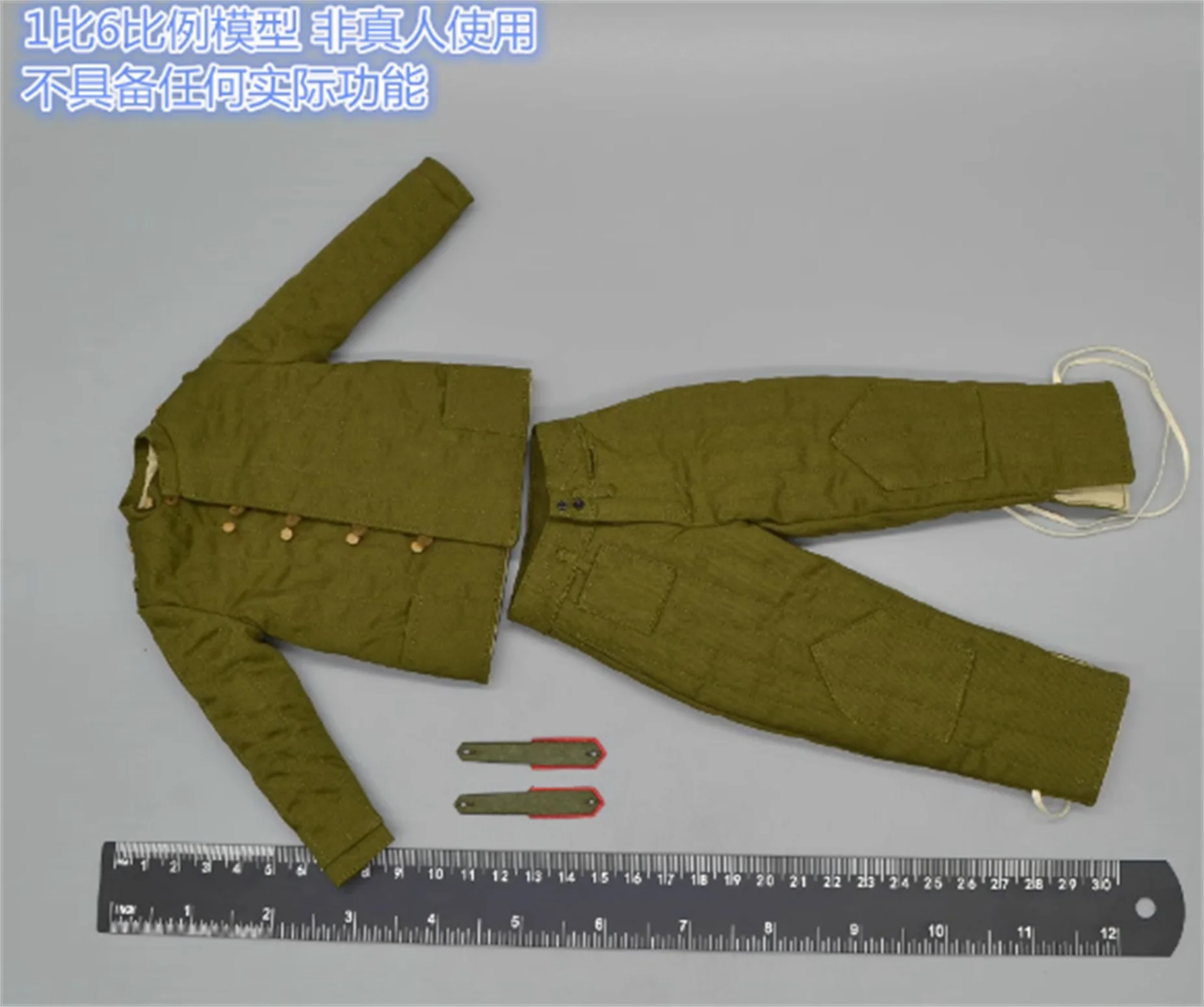 

BGM-005 1/6 Scale Military Combat Uniform The Soviet Army Captured Berlin Clothes Fit 12“” Solider Action Figure Toys