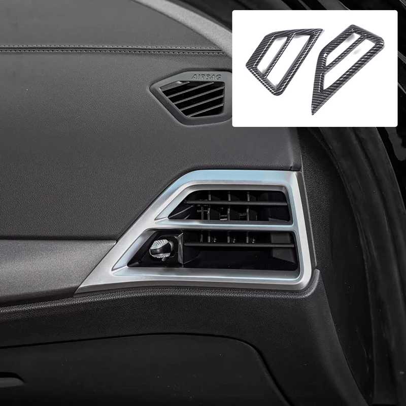 

For 2025+BMW 3 Series/i3/4 Series/i4/G20 G28 G22 G26 G42ABS carbon fiber car dashboard side air outlet frame decorative sticker