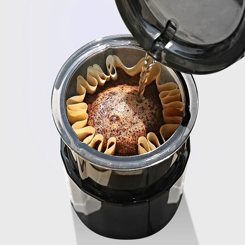Portable 3-in-1 Coffee Set with Hand Coffee Maker, Carry-on Filter Cup and Strainer for Travel Coffee Cup Set  Nespresso Vertuo