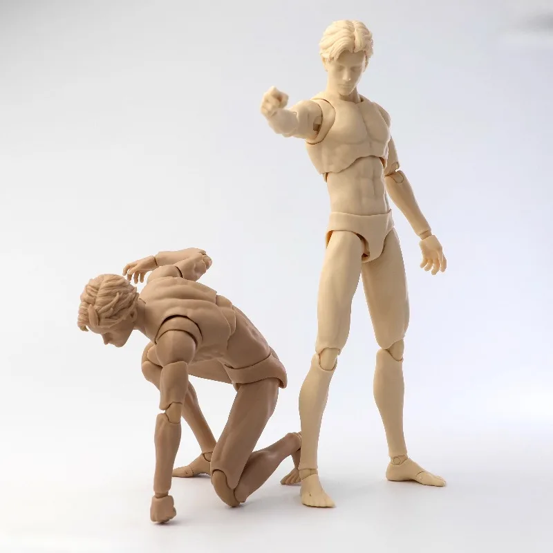 

Re-sale Mirrfig 1/12 Scale Action Figure Lean Male Body Comic Yellow Skin Whitening Skin Doll Hobbies Toys Model