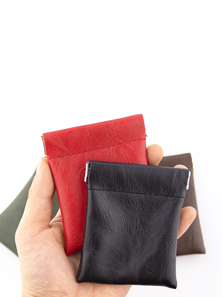 Mini-Geldbörse mit Verschluss für Herren & Damen, Schlüsseltasche, Kartenhalter, Kopfhörer-Organizer, Kleine Neuartige Brieftasche – Detail 4