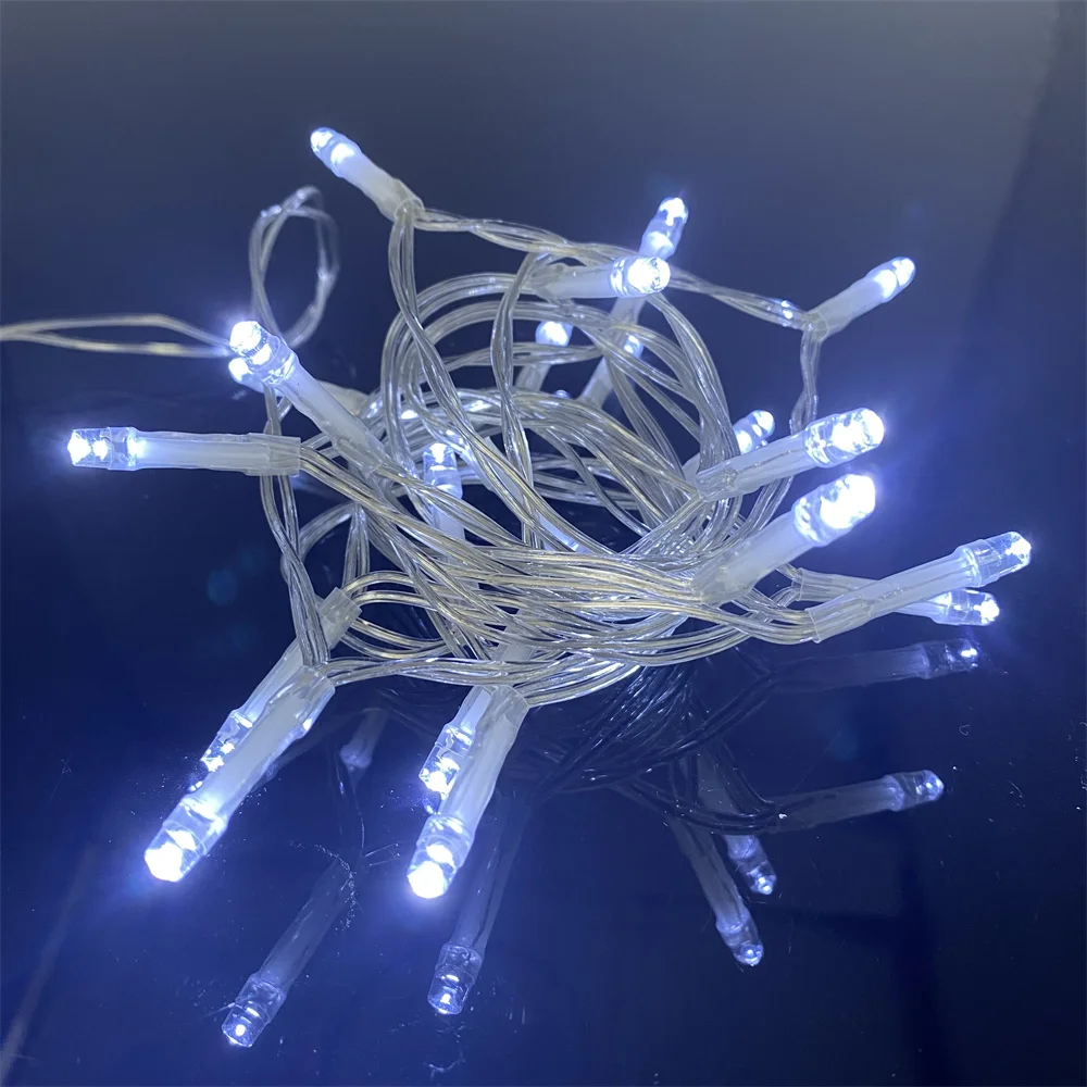 10/5/4/3/2/1M Led String Lights Garland Christmas Tree Fairy Light Waterproof Garden Outdoor Holiday Xmas Party Home Decor