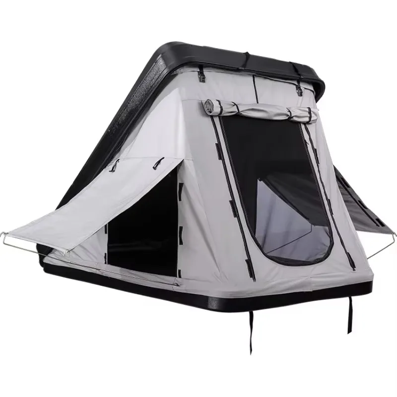 Outdoor Travel Car Roof Tent Fully Automatic Self-driving Folding Portable Roof Top Tent Four-season Waterproof One Bedroom