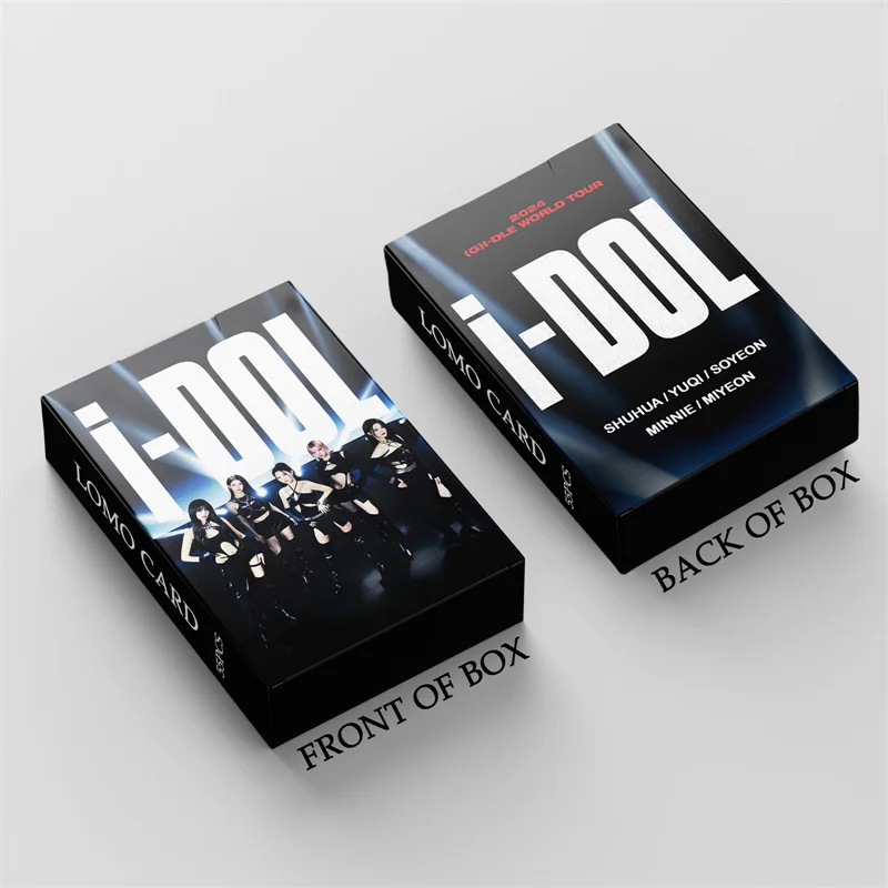 55pcs/set GIDLE Concert Album I DOL LOMO Card Song Yuqi MINNIE ShuHua High Quality (G) I-DLE Postcard Collection Girl Gift