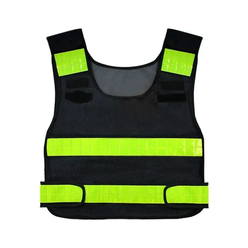 High Visibility Reflective Safety Reflective Vest Personalized Customized Night Cycling Work Clothes For Construction Workers