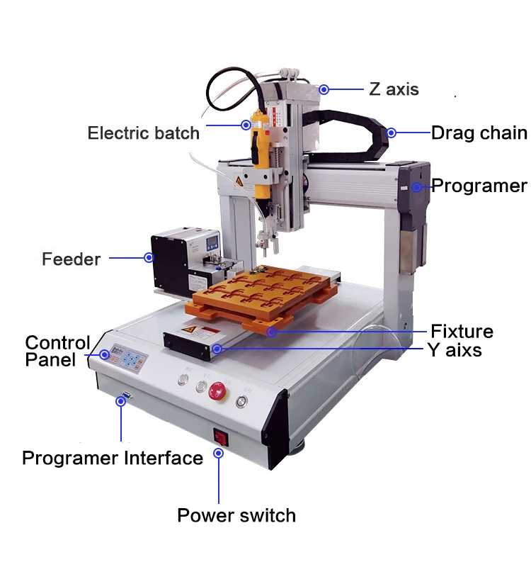 331 Single Axis Work Table Screwdriver Machine Automatic Screw Tightening Machine Screw Assembly Machine