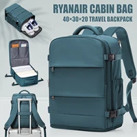 Mochila de Viaje para Mujer y Hombre, Mochila Ryanair 40x30x20 para Cabina de Avión, Mochila EasyJet 45x36x20, Bolsa para Portátil de Negocios