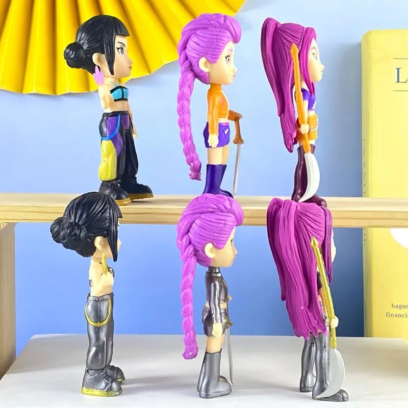 Kotak Misteri Anime Kpop Demon Hunters Seri Terbaru, Populer, Laris Manis, Trendi, Kartun Lucu, Hiasan Meja, Hadiah Ulang Tahun Anak