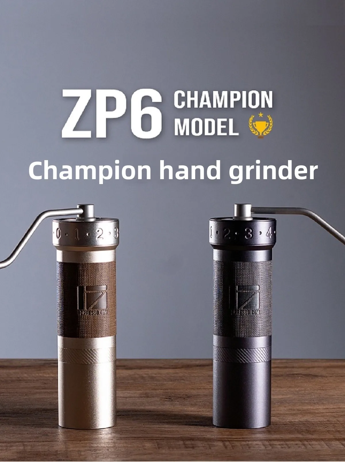 

Ручная кофемолка 1Zpresso ZP6 — портативная ручная мельница для наливания и эспрессо Cool Dark Black & Extreme Silve