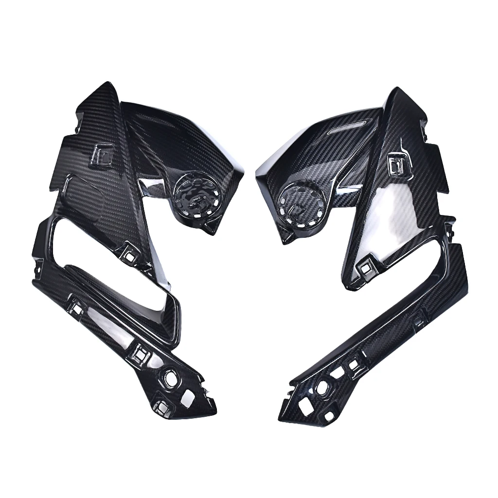 Motorcycle Lnternal Side Cover Fairing Kit Lnner Protection Panel 3K Dry Carbon Fiber For BMW S1000R S1000 R 2021 2022 2023 2024