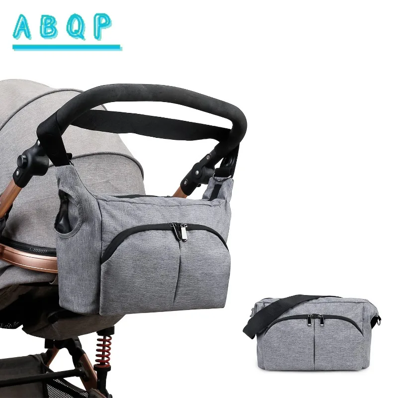 

Baby Stroller Hanging Bag Portable Out-and-out Baby Bag Fashionable Large-capacity Multi-functional Baby Products Storage Bag