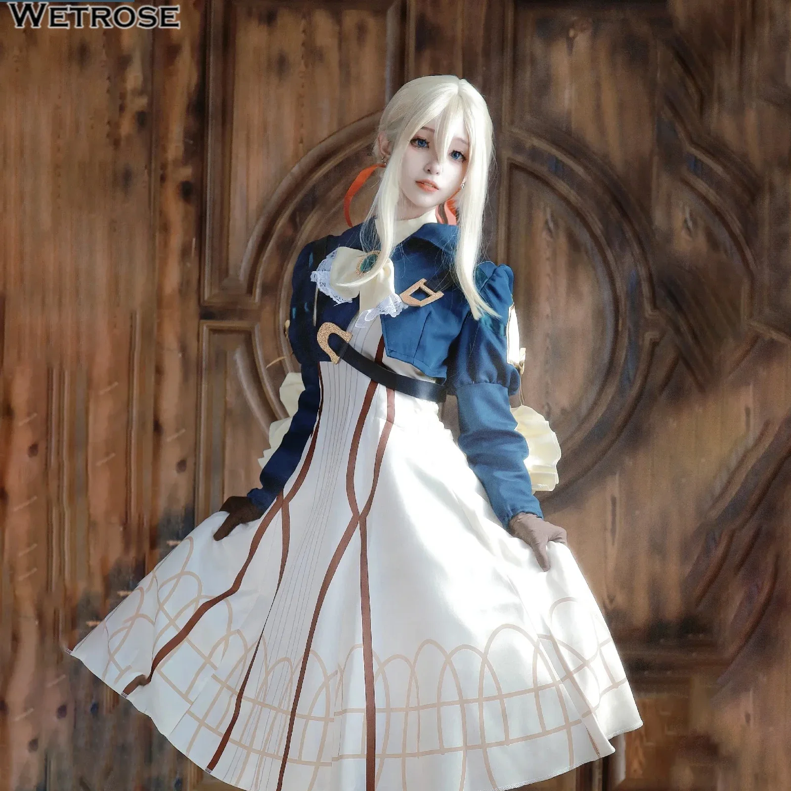 バイオレバーガーデンコスプレコスチューム、メイドドレス、アニメ