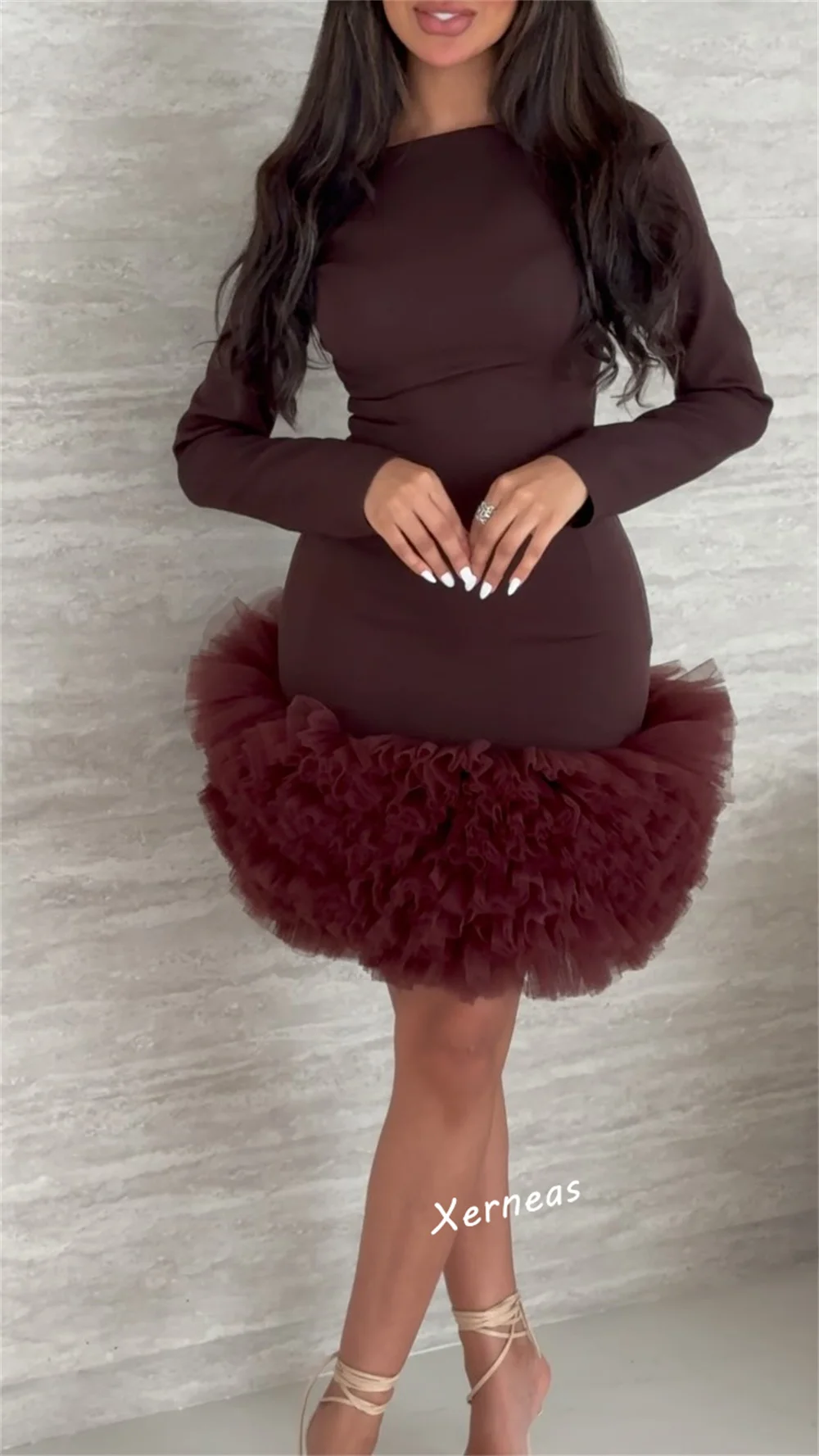 Customized Jersey Pleat Boat Neck Sheath Short Dresses Bespoke Occasion Cocktail Party Classic Simple Sizes Available Elegant