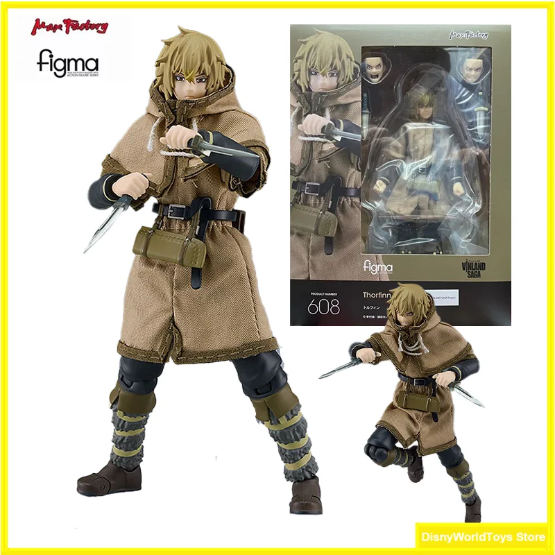 100% Original Figma 608 Thorfinn Vinland Saga In Stock Anime Action Collection Figures Model Toys