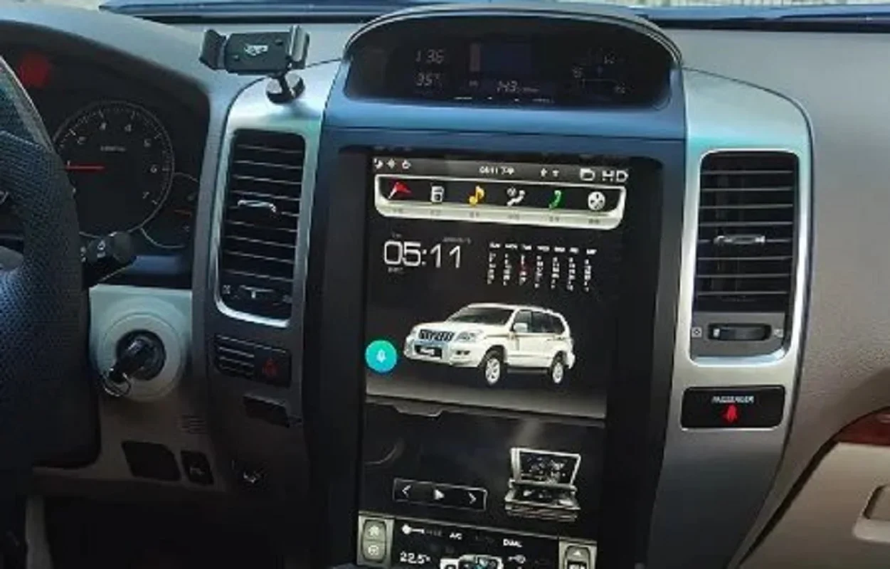 

For Toyota Land Cruiser Prado LC100 LC120 2002-2009 Android Car Radio 2Din Autoradio Stereo Multimedia Video Player Head Unit